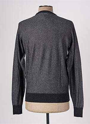 Pull stretch manches longues gris DOPPELGÄNGER homme