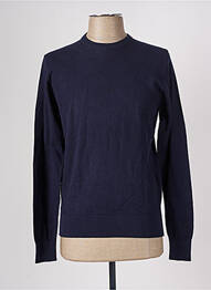 Pull stretch manches longues bleu DOPPELGÄNGER homme