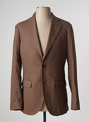 Veste chic coupe cintrée marron DOPPELGÄNGER homme