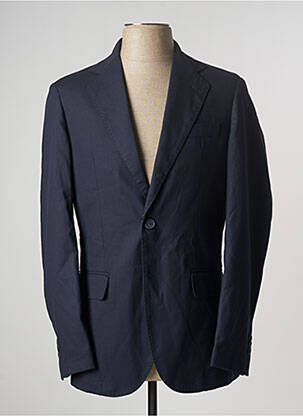 Veste chic coupe cintrée bleu DOPPELGÄNGER homme