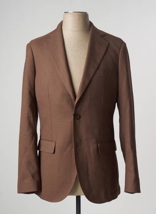 Veste chic coupe cintrée marron DOPPELGÄNGER homme