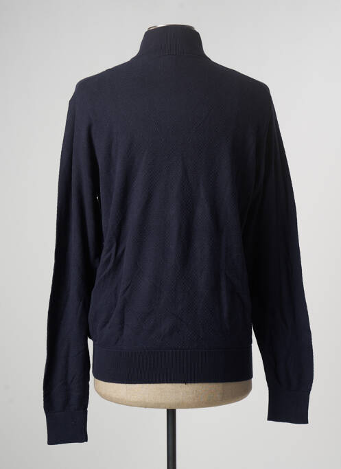 Gilet manches longues bleu DOPPELGÄNGER pour homme