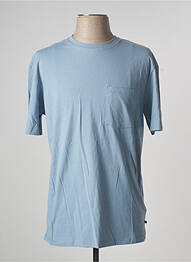 T-shirt stretch manches courtes bleu BONOBO homme