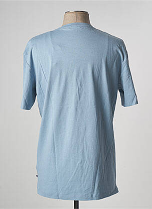 T-shirt stretch manches courtes bleu BONOBO homme