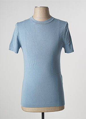 T-shirt coupe cintrée manches courtes bleu CELIO homme