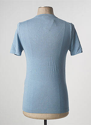 T-shirt coupe cintrée manches courtes bleu CELIO homme