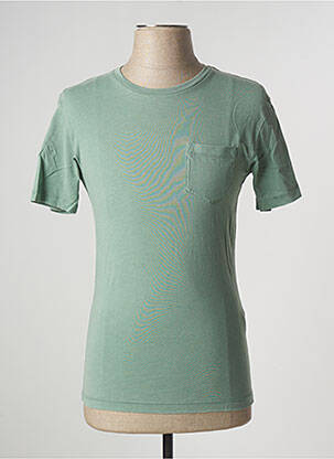 T-shirt stretch manches courtes vert CELIO homme