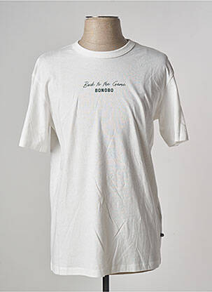 T-shirt blanc BONOBO pour homme