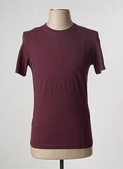 T-shirt violet CELIO pour homme seconde vue