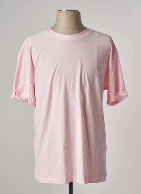 T-shirt rose CELIO pour homme