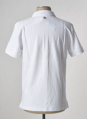 Polo coupe droite manches courtes blanc CELIO homme