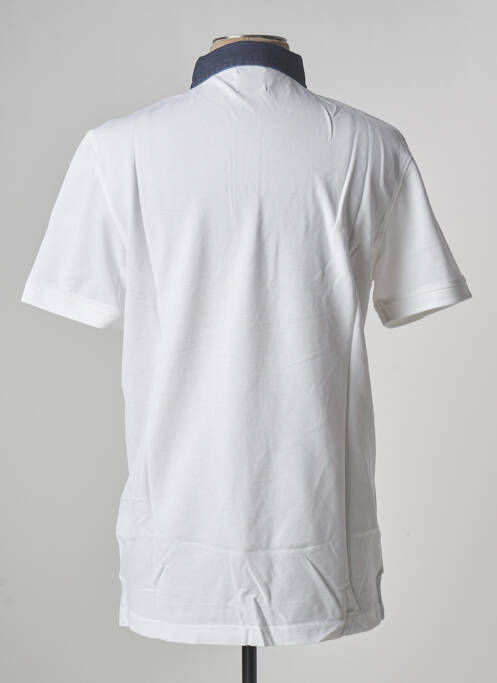 Polo blanc DOPPELGÄNGER pour homme