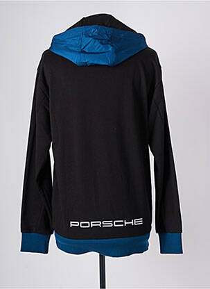 Sweat-shirt à capuche tissage jersey manches longues noir PUMA homme