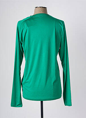 T-shirt coupe droite manches longues vert PUMA homme