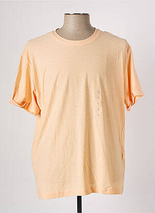 T-shirt orange CELIO pour homme