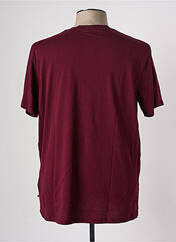 T-shirt rouge BONOBO pour homme seconde vue