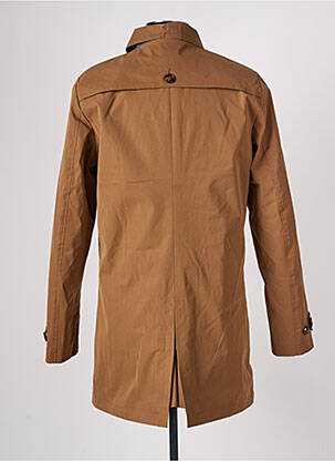 Trench coupe droite sans capuche marron DEVRED homme