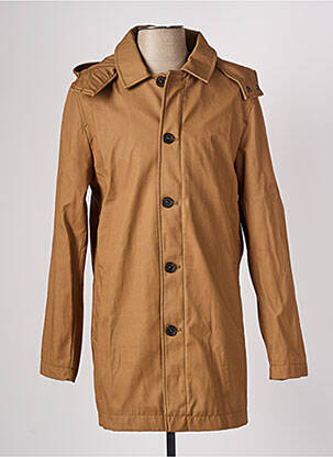 Trench a capuche a capuche marron BONOBO homme