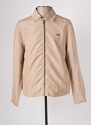 Veste casual coupe droite beige VICTORIO & LUCCHINO homme