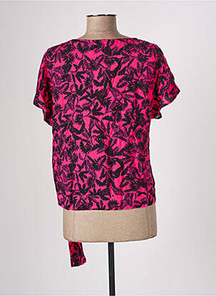 Blouse manches courtes manches courtes rose CACHE CACHE femme