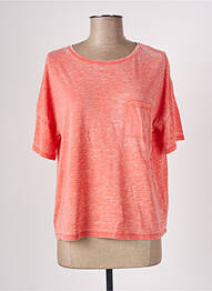 Top manches courtes manches courtes orange BONOBO femme