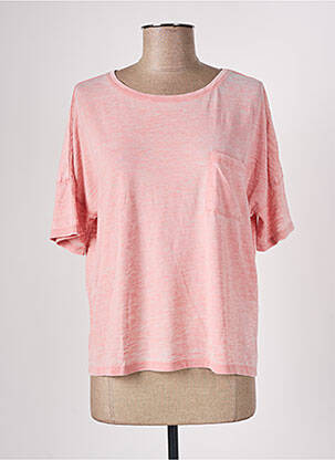 Top manches courtes manches courtes rose BONOBO femme