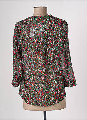 Blouse légère et transparente manches 3/4 noir CACHE CACHE femme