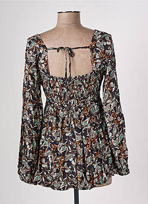 Blouse manches longues manches longues noir CACHE CACHE femme