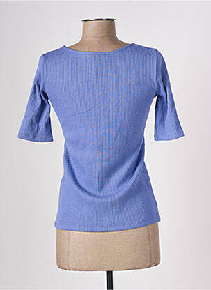 T-shirt col v manches courtes violet BONOBO femme