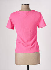 T-shirt rose CACHE CACHE pour femme seconde vue