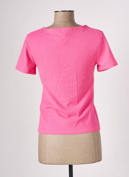 T-shirt rose CACHE CACHE pour femme