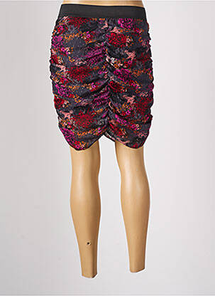 Jupe mi-longue taille haute gris CACHE CACHE femme