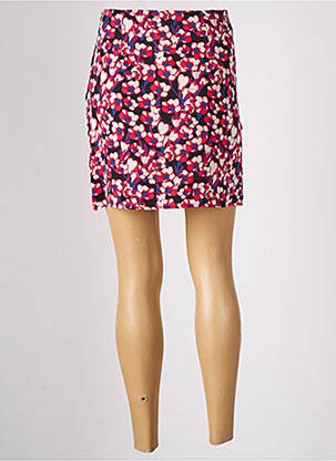 Jupe courte taille haute rose CACHE CACHE femme
