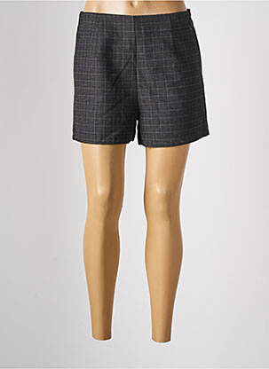 Short taille à pinces taille haute gris CACHE CACHE femme