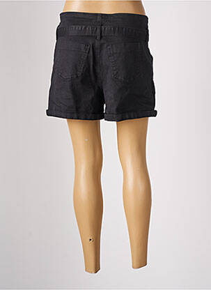 Short taille à pinces taille haute noir CACHE CACHE femme