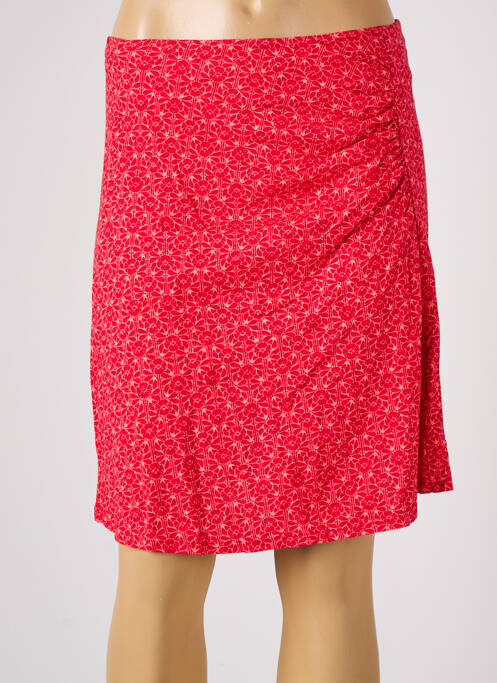 Jupe mi-longue rouge BONOBO pour femme