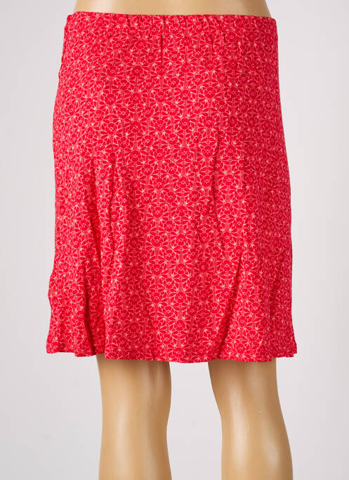 Jupe mi-longue rouge BONOBO pour femme