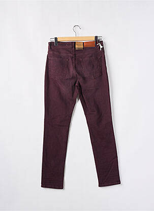 Jeans coupe slim slim taille normale violet DEVRED homme