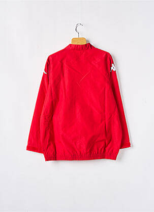 Coupe-vent sans capuche rouge KAPPA enfant