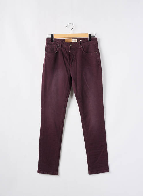 Jeans coupe slim slim taille normale violet DEVRED homme