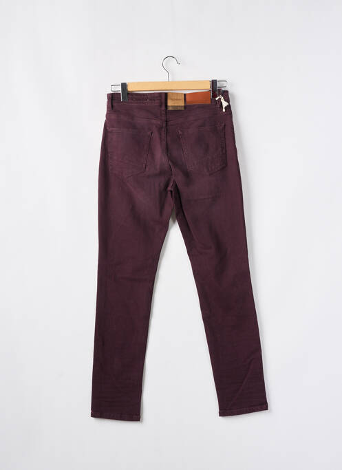 Jeans coupe slim violet DEVRED pour homme