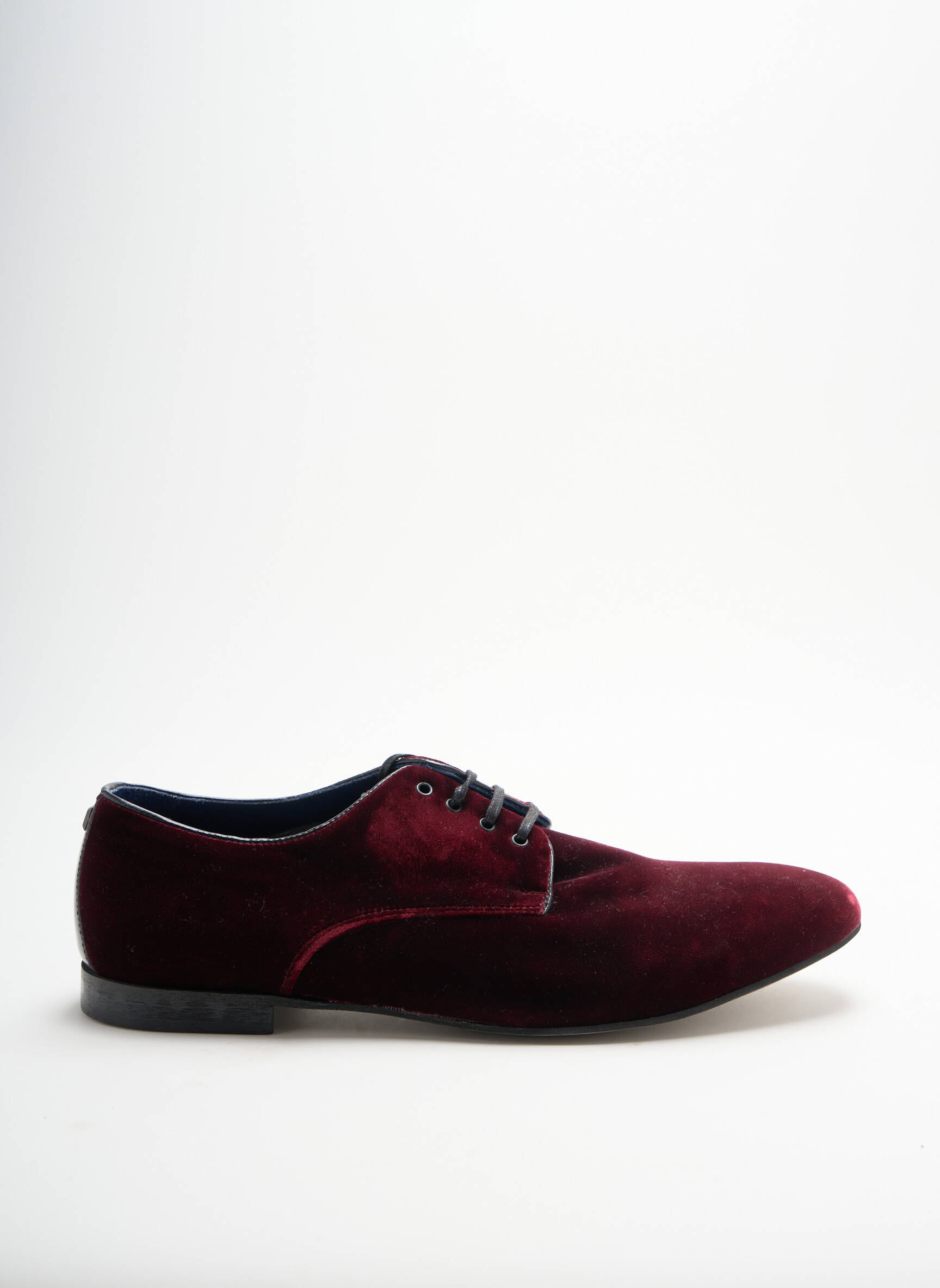 Derbies semelle amovible talon bas rouge AZZARO homme