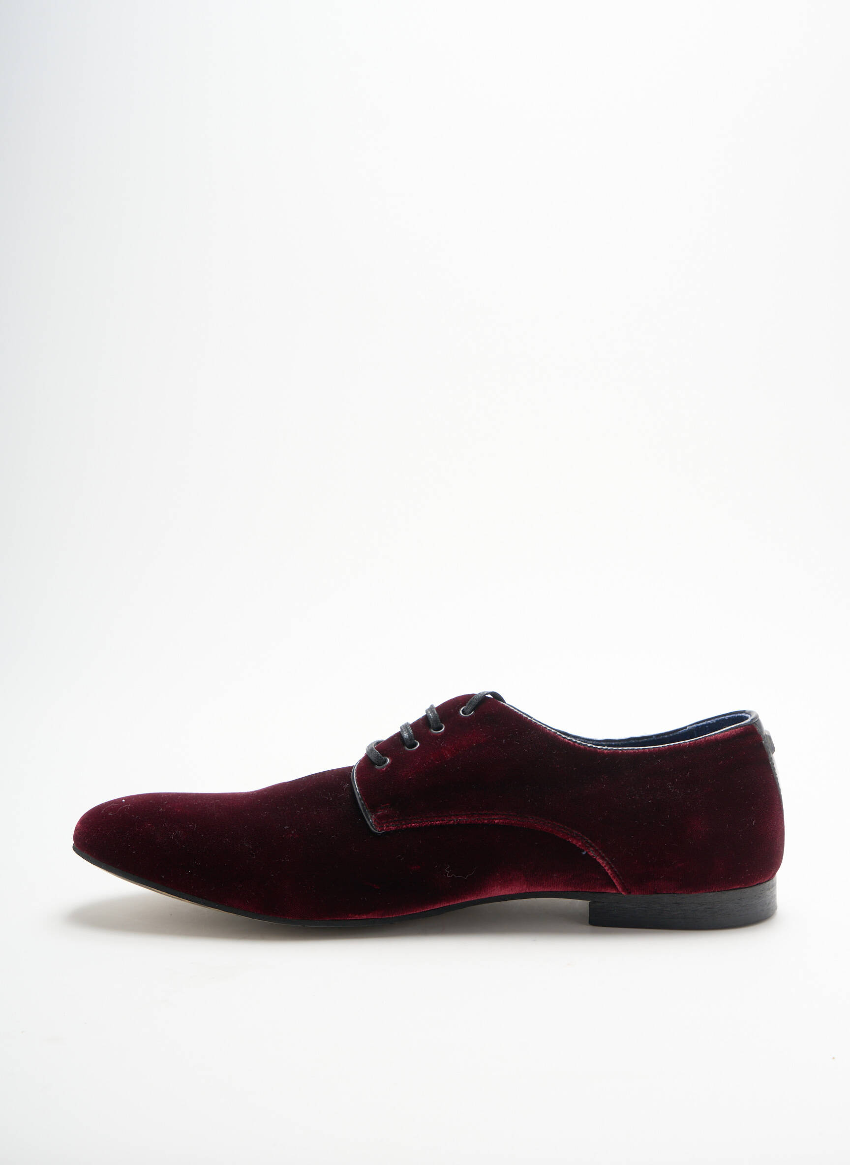 Derbies semelle amovible talon bas rouge AZZARO homme