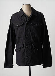 Veste casual fermeture boutonnée sur le devant noir G STAR homme