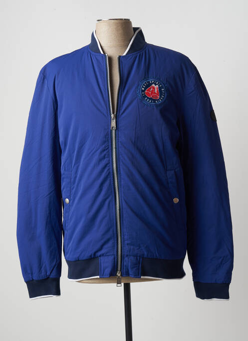 Blouson bleu SIX VALVES pour homme