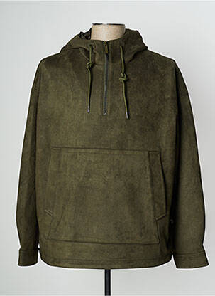 Pull manches longues manches longues vert SIX VALVES homme