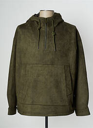 Pull manches longues manches longues vert SIX VALVES homme