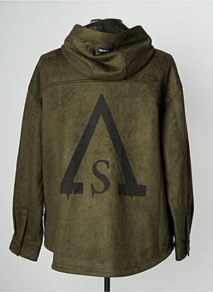 Pull manches longues manches longues vert SIX VALVES homme