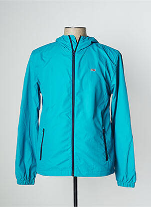 Imperméable poches sans capuche bleu TOMMY HILFIGER homme