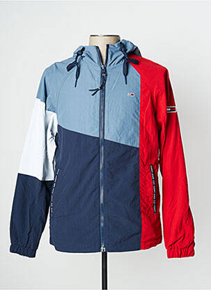 Coupe-vent poches sans capuche bleu TOMMY HILFIGER homme